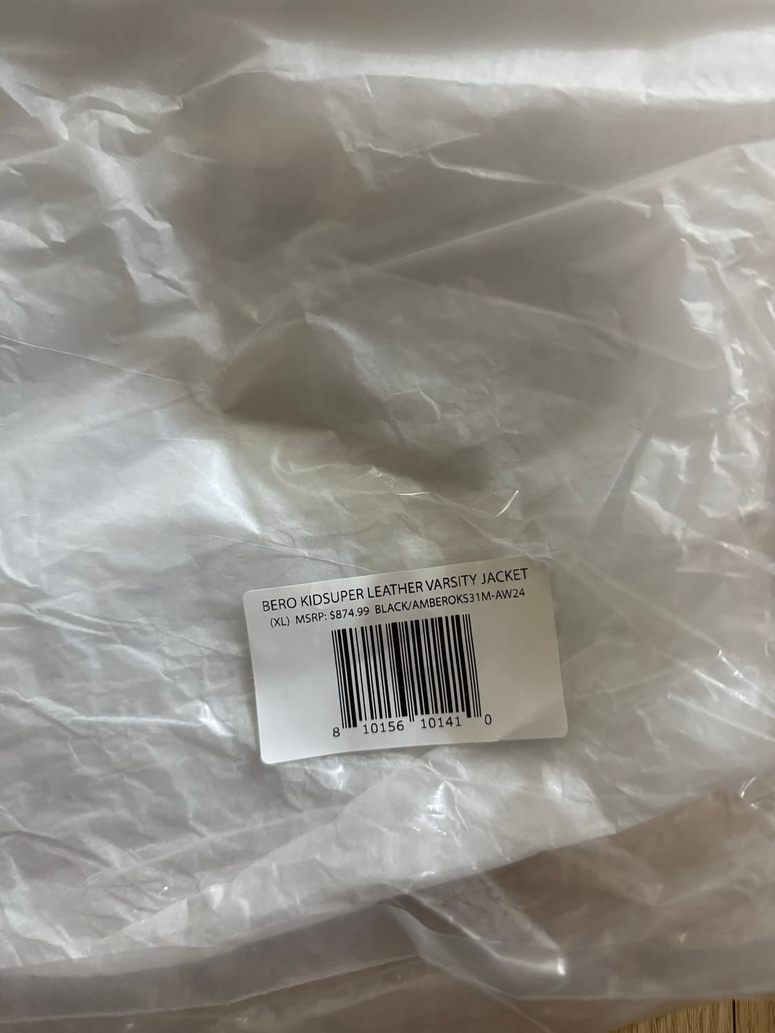 키드슈퍼x브루클린 네츠 레더자켓(XL) 상품이미지7