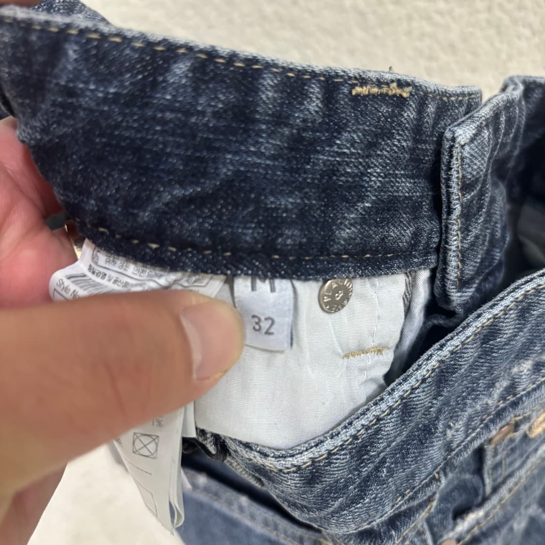 32 PLAC 스트레이트 데님 팬츠(새상품) 1210-2 상품이미지4