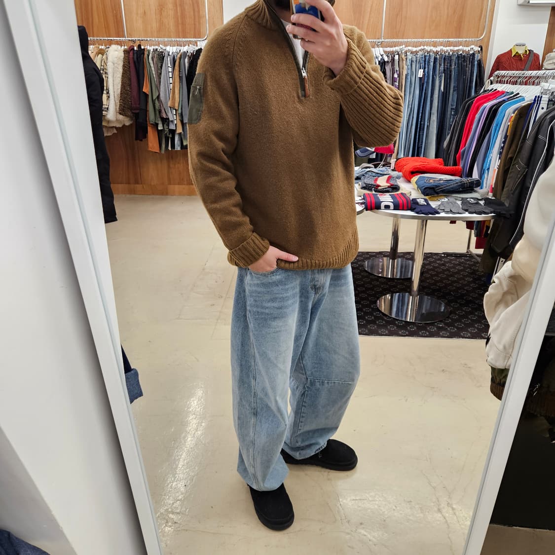 COLUMBIA 컬럼비아 콜럼비아 울 니트 L~XL 상품이미지8