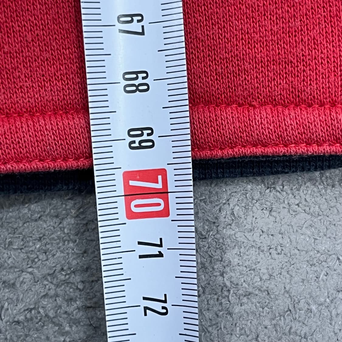 XL 나이키 로고 후드 집업 레드  상품이미지7