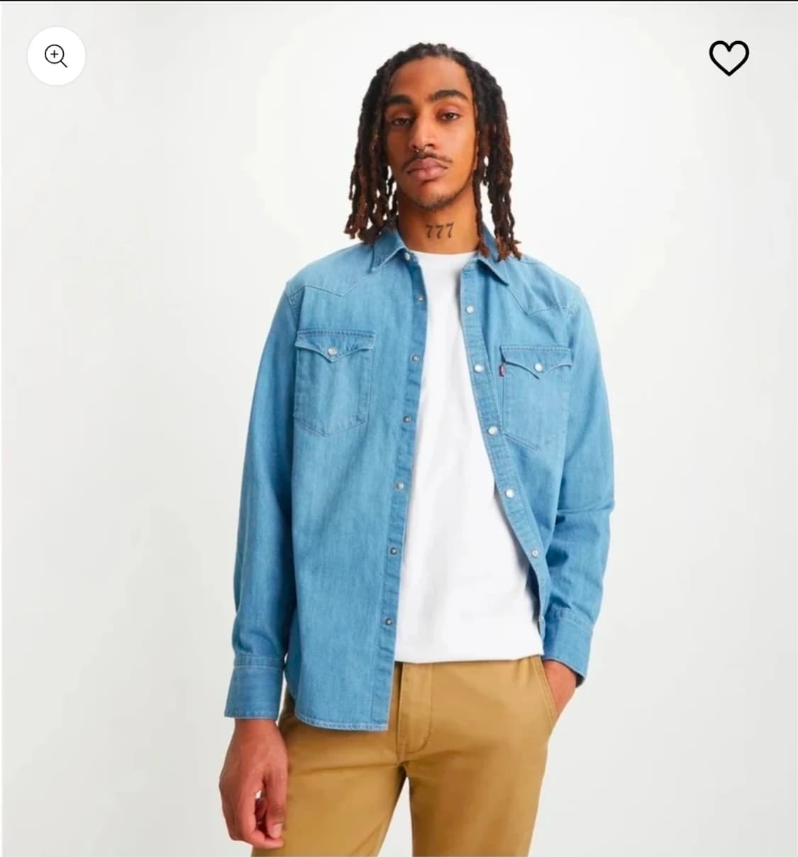 리바이스 바스토우 웨스턴 셔츠 L 상품이미지1