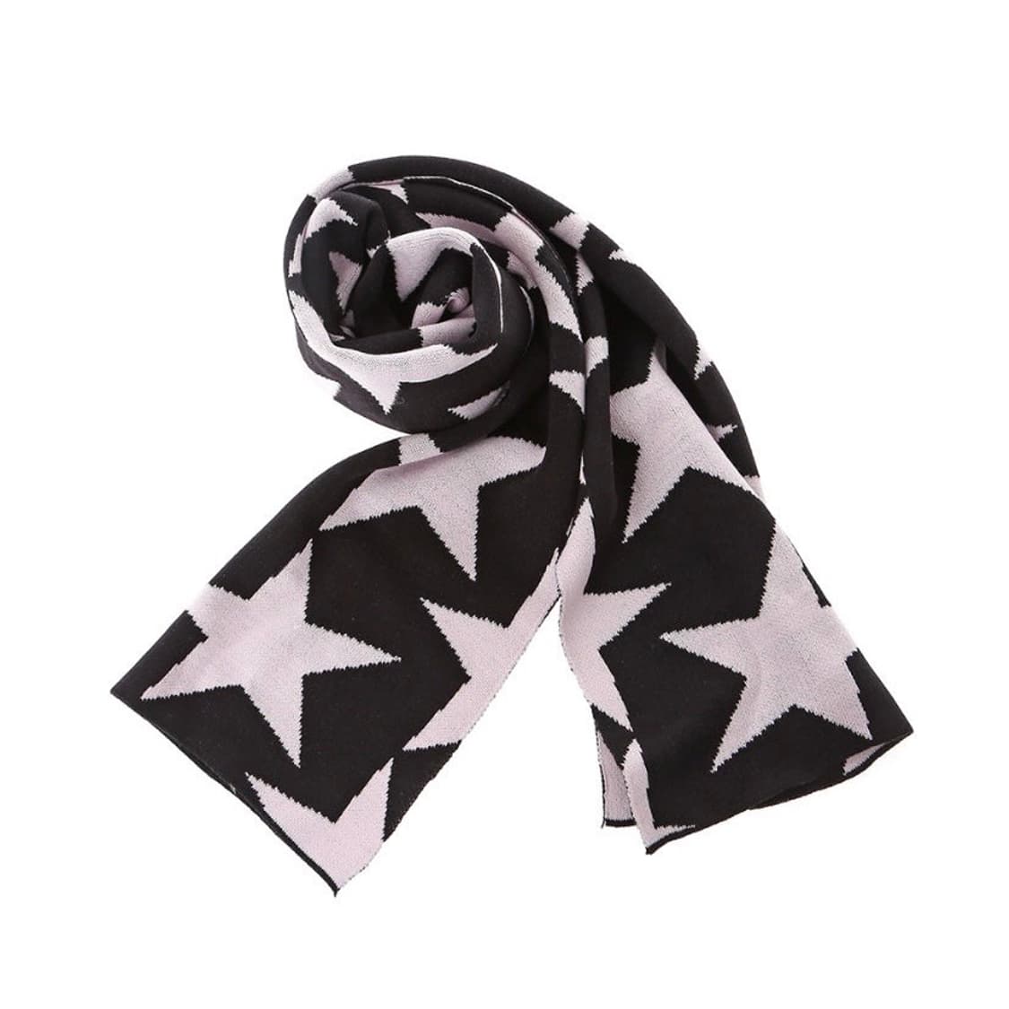 카비시 CAVISH 리버스 스타 목도리 머플러 핑크 상품이미지1