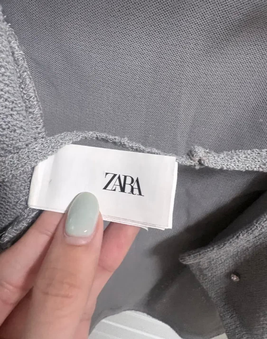 Zara 자라 주얼리 오픈 백 탑 상품이미지4