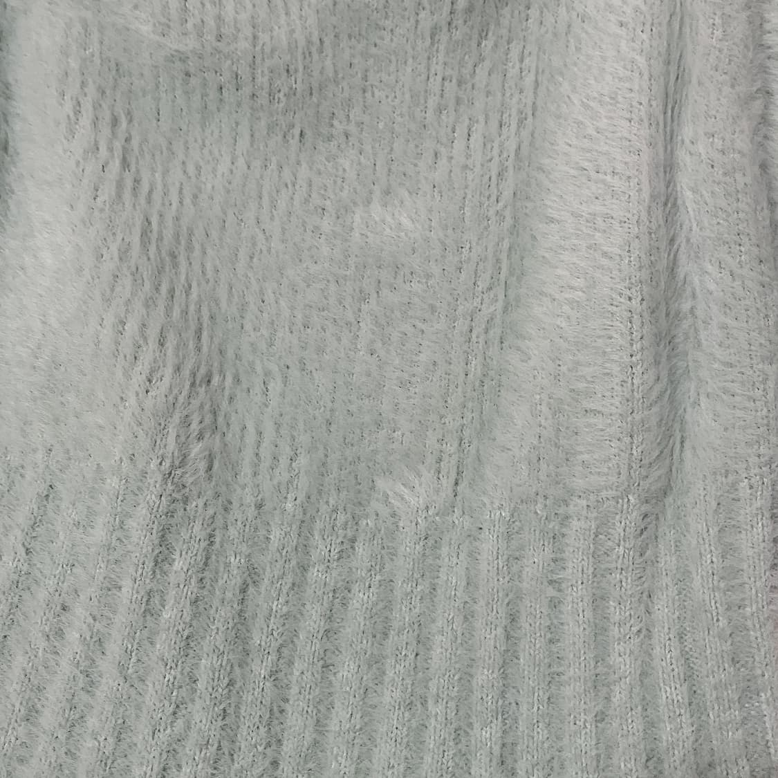 빈티지 ) 연민트 퍼 반팔 퍼프 니트 상품이미지5