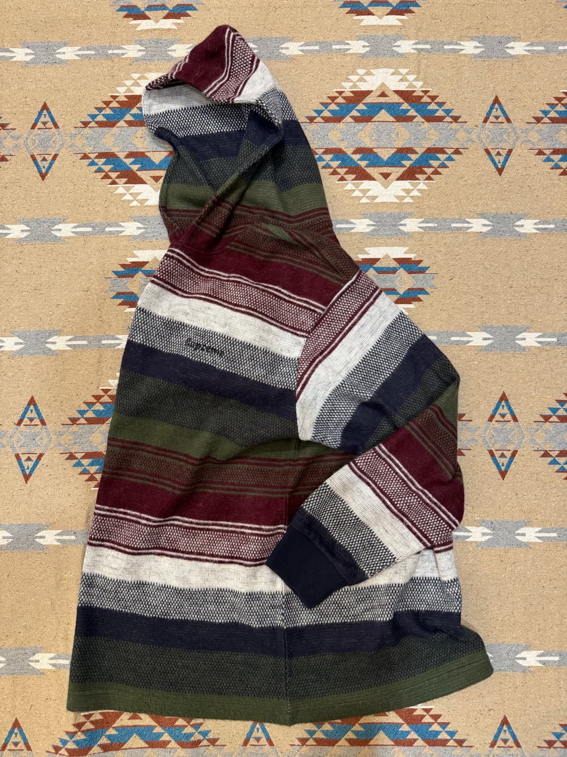 [L] 슈프림 니트 스트라이프 후드 L/S 상품이미지7