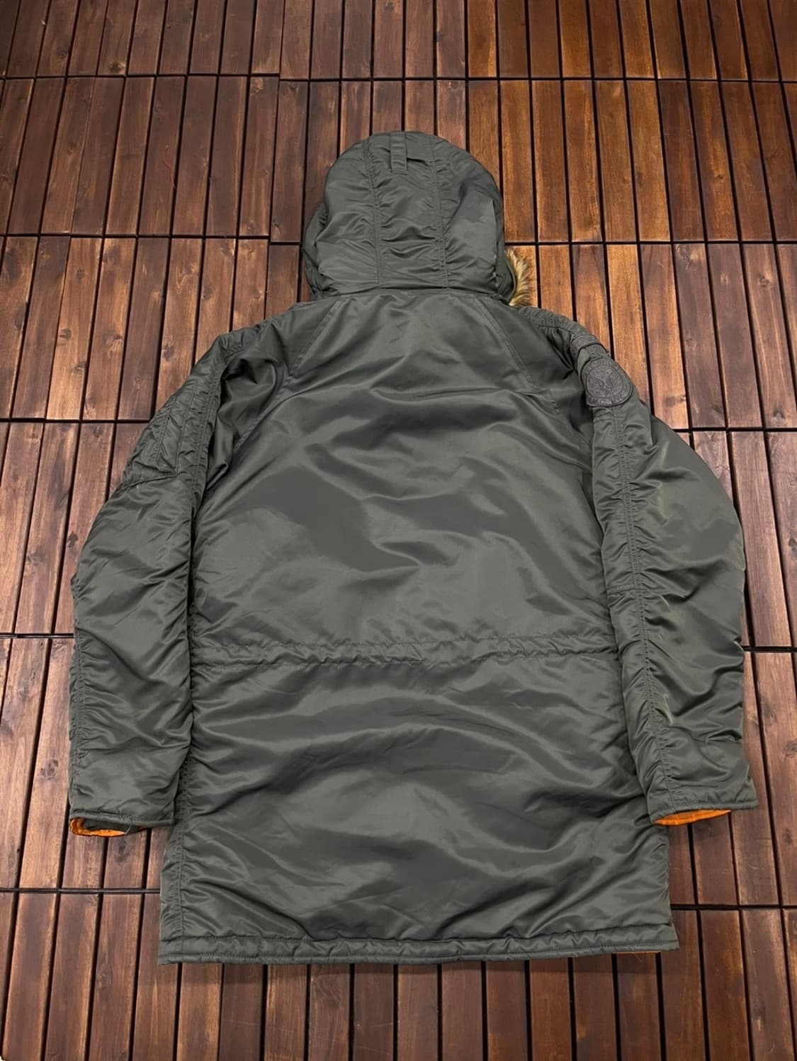 [L] schott n3b 카키컬러 상품이미지2