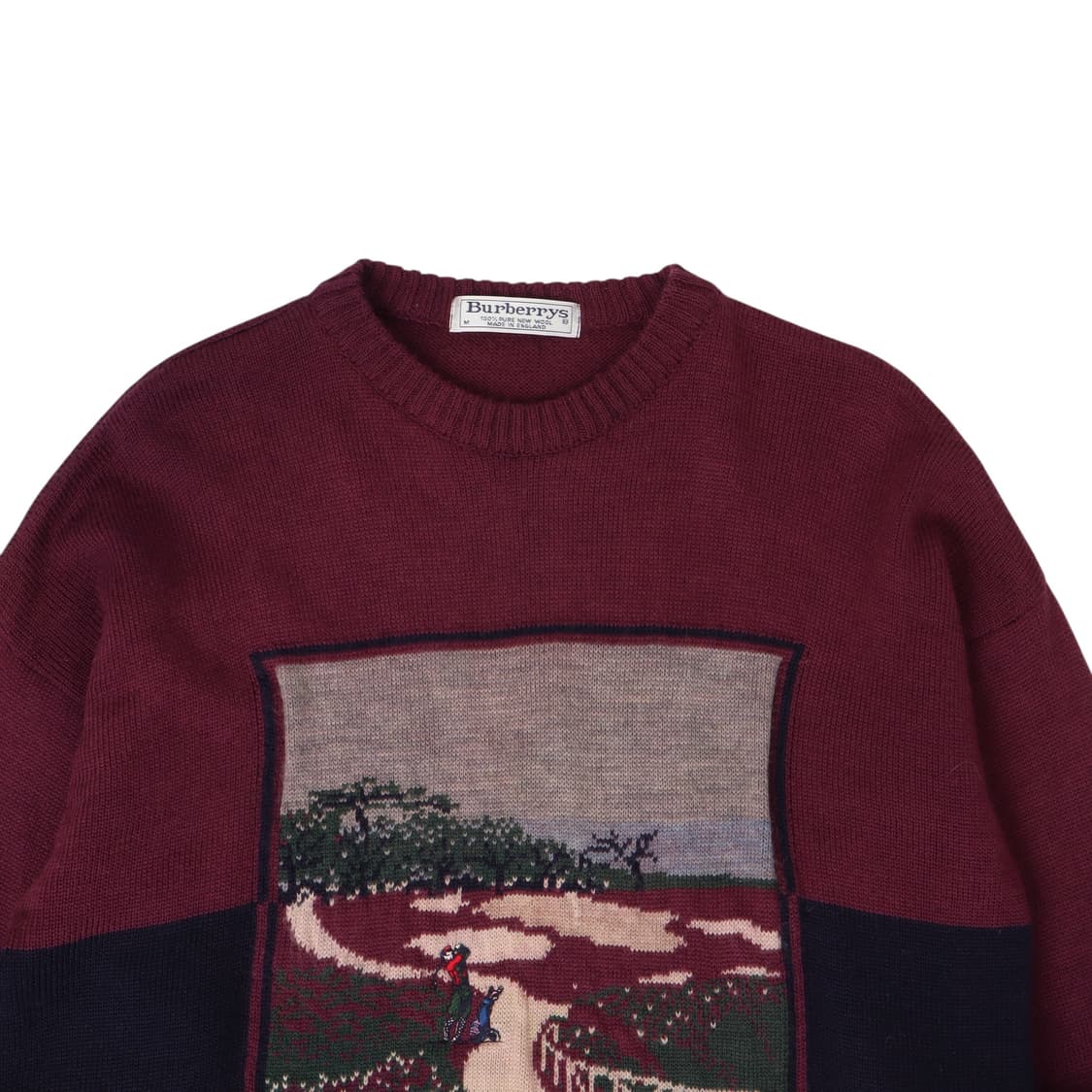 버버리 잉글랜드 드로잉 퓨어 울 니트 상품이미지2