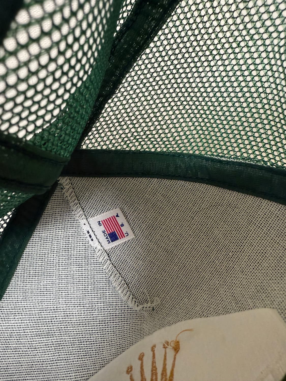 로렉스90s~80s usa 트러커캡 그린 상품이미지2