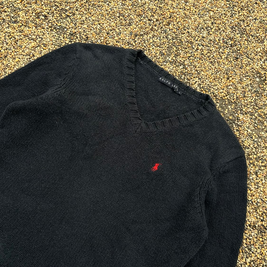 90S 폴로 랄프로렌 브이넥 니트 상품이미지2