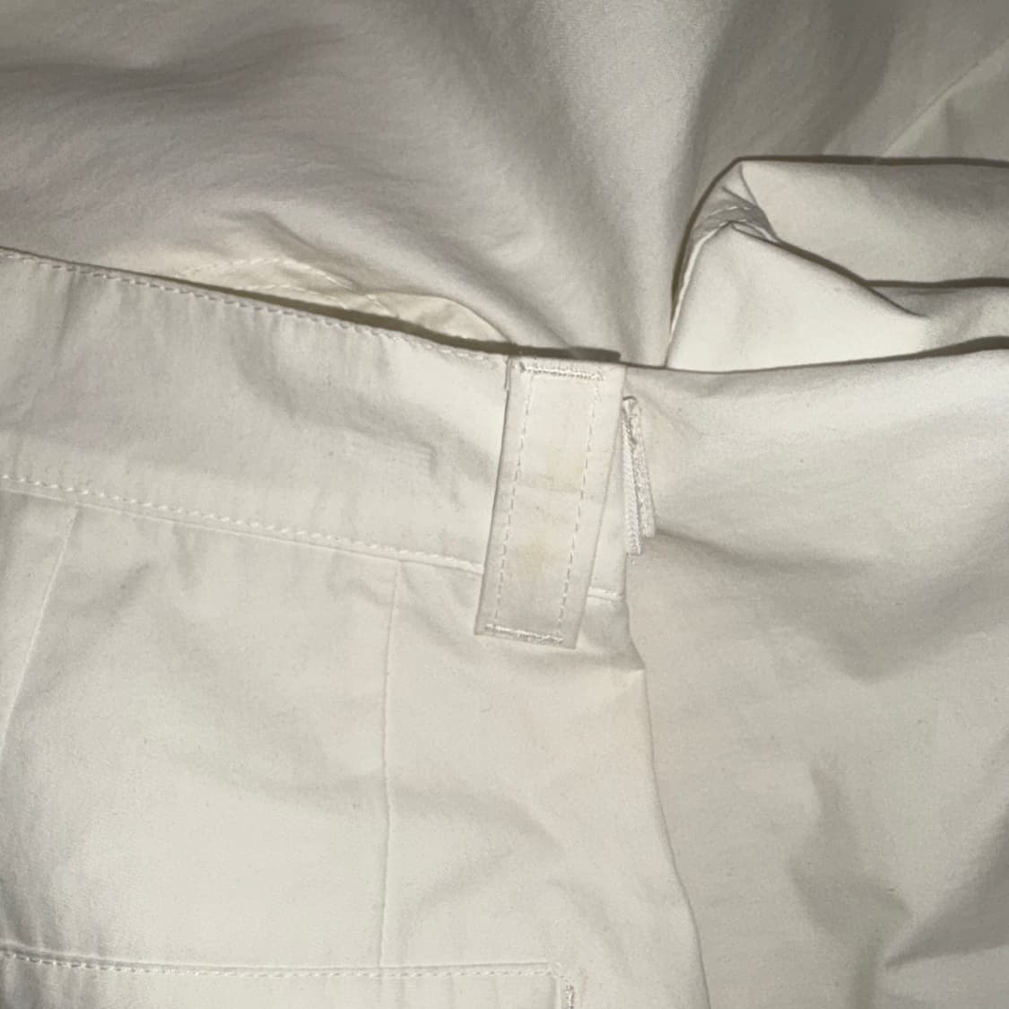 혜인서 밀리터리 카고 팬츠 화이트  상품이미지5