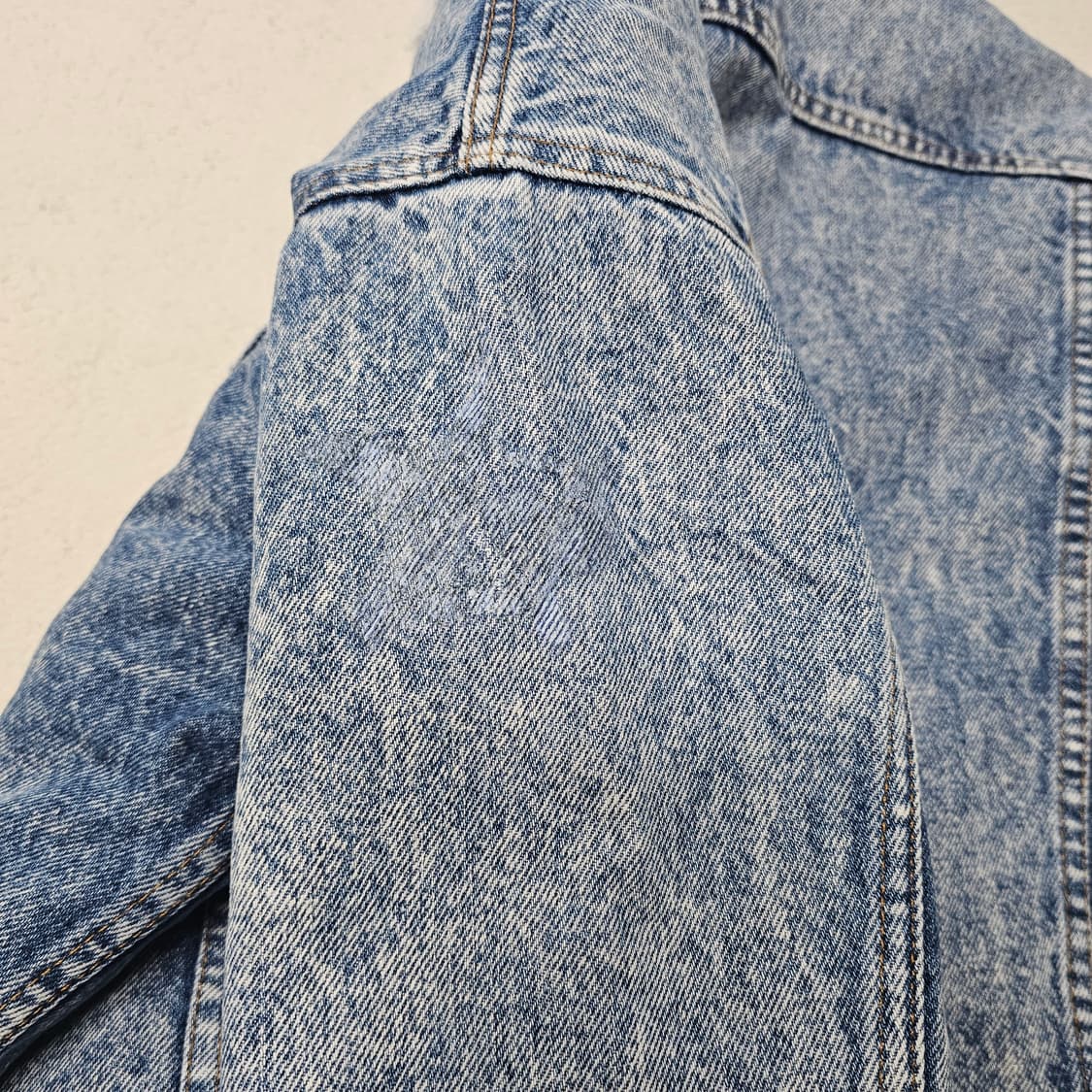 M 리바이스 USA 빈티지 청 데님 쉐르파 자켓 상품이미지7