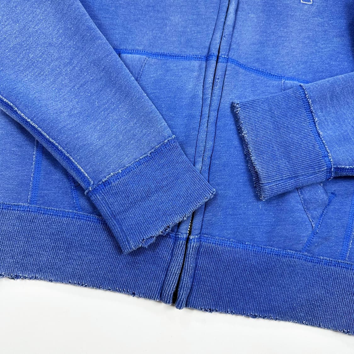 아베크롬비 피치 뉴욕 블루 후드집업 (M) 상품이미지4