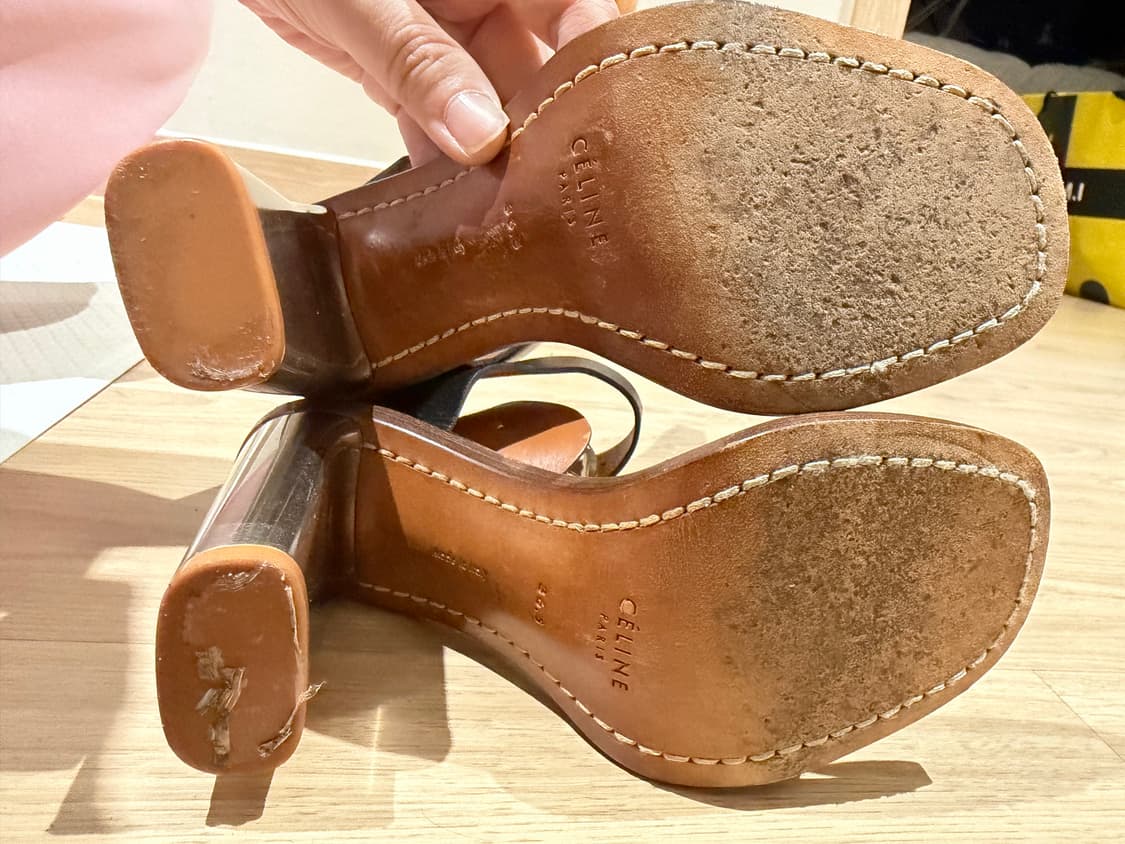 셀린느 샌들 힐 상품이미지8