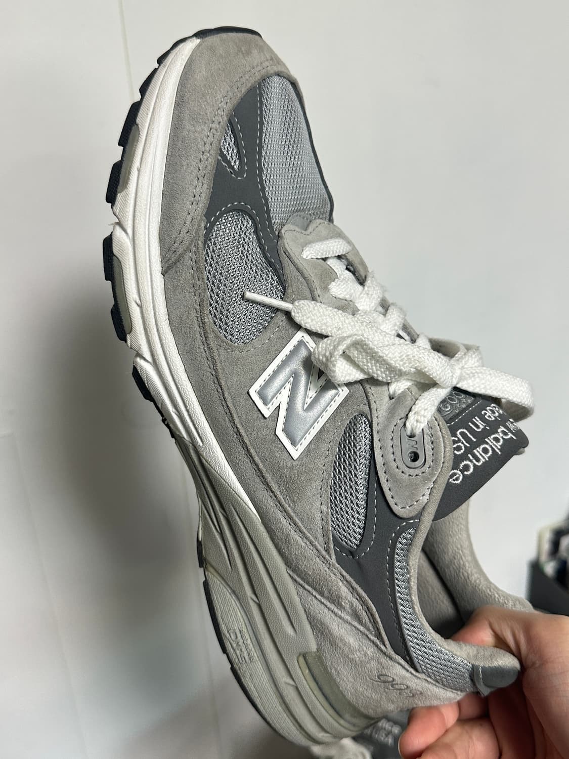 뉴발란스 993 그레이 285(크림 택o) 상품이미지3