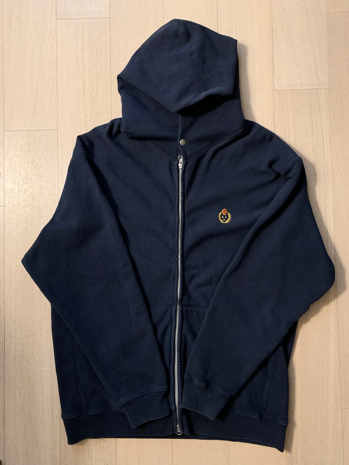 헤리티지플로스 226 리버스 후드집업 네이비 L 상품이미지1