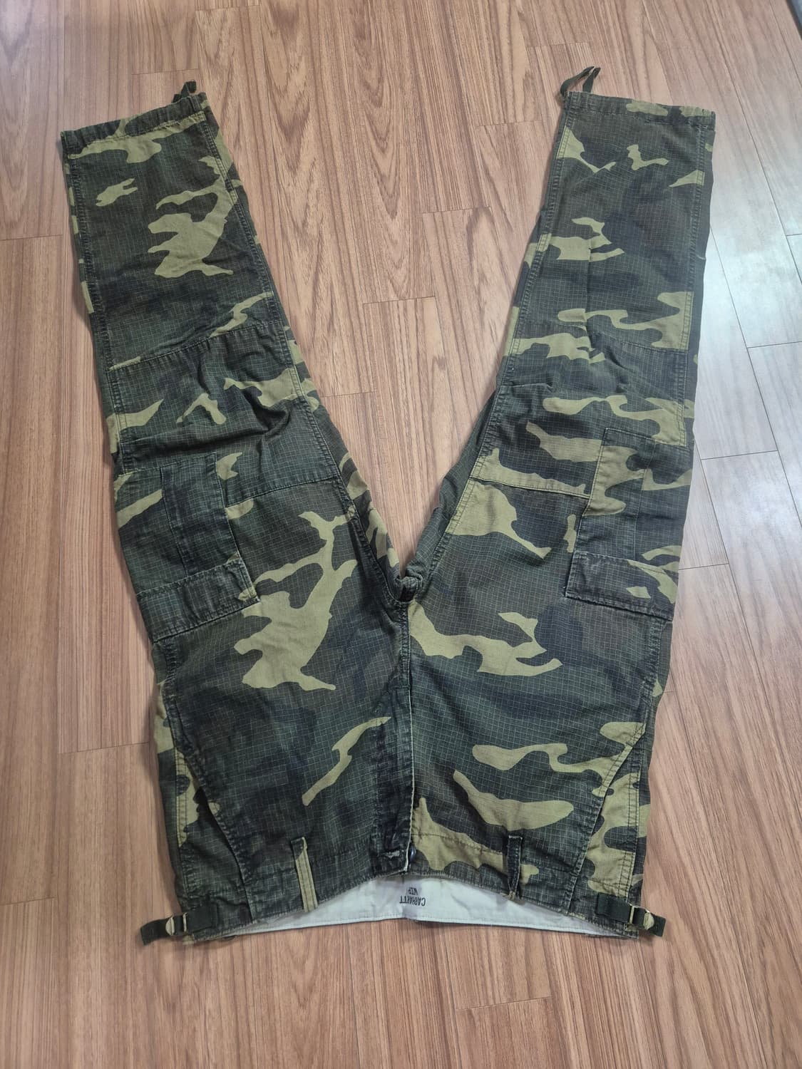 칼하트 카모카고바지34ㅡ32 상품이미지1