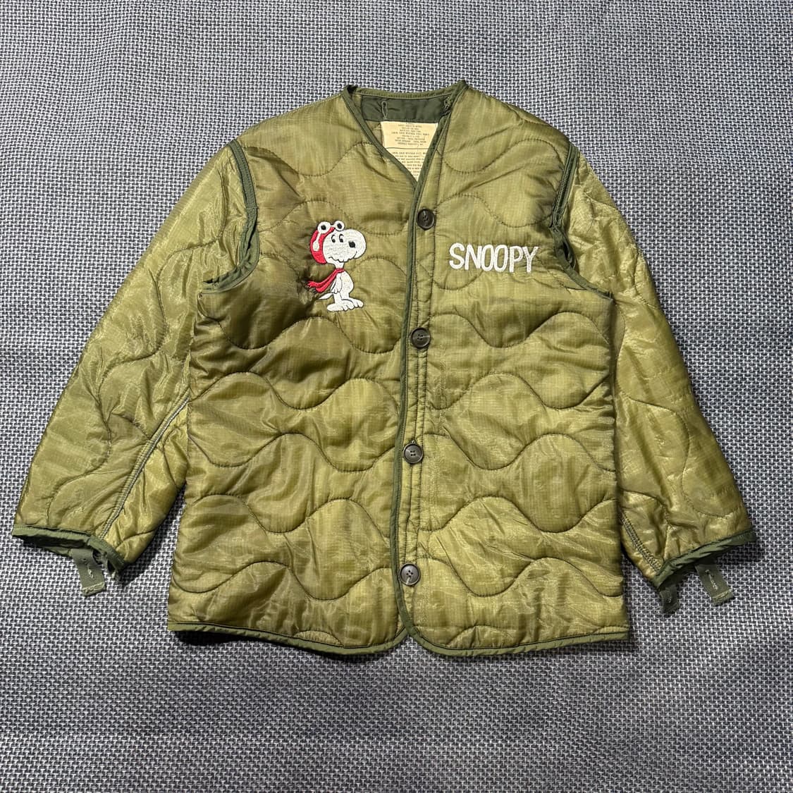 빈티지 m65 스누피 밀리터리 라이너 (xs) old_8379 상품이미지2