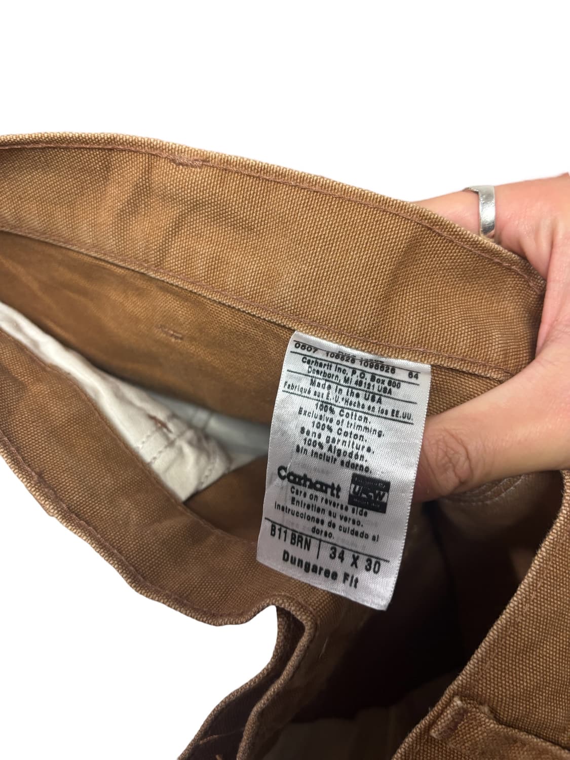 칼하트 빈티지 싱글니 카펜터 팬츠 상품이미지8