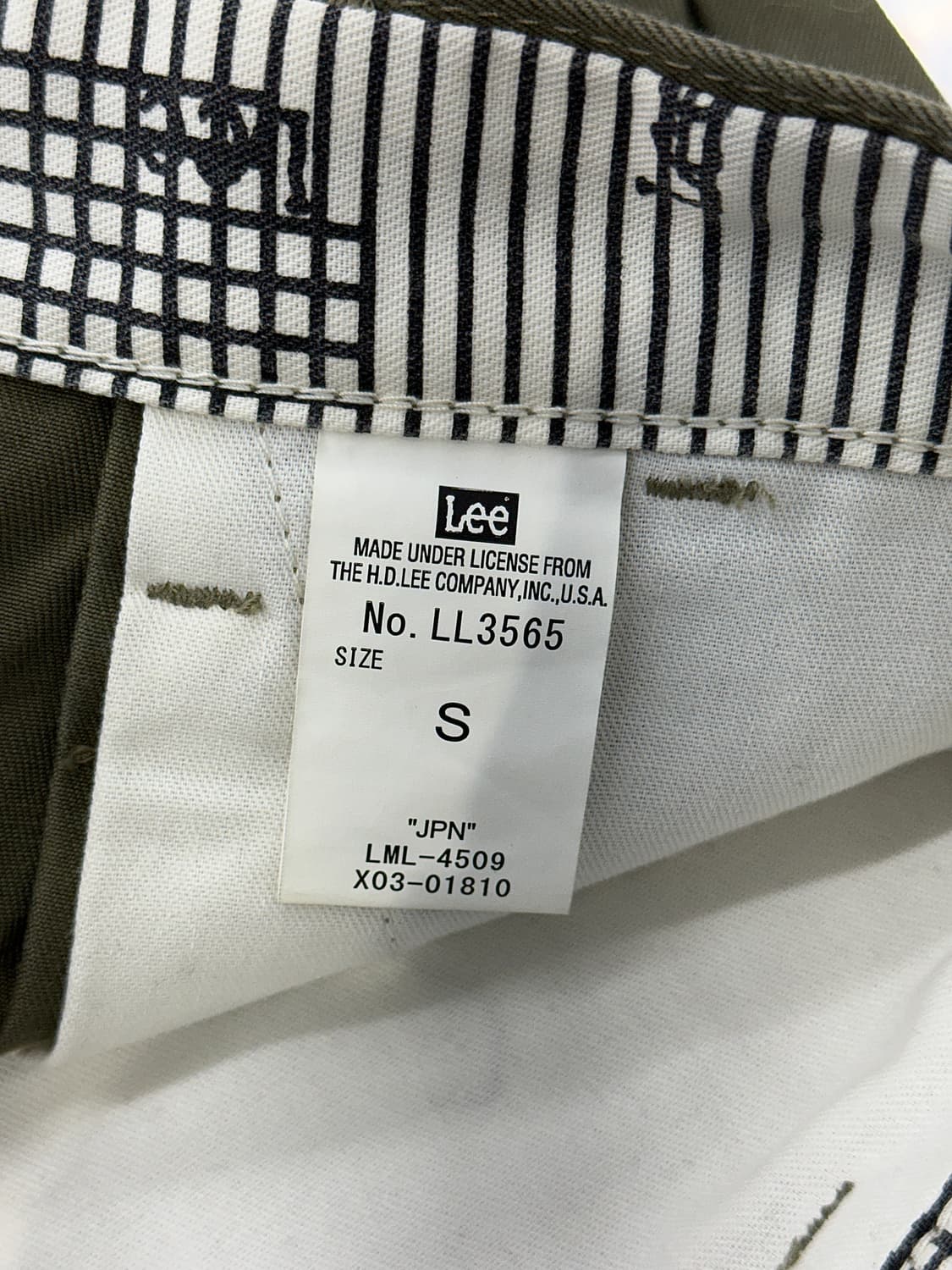 리 카키 롱 코튼 스커트 상품이미지7