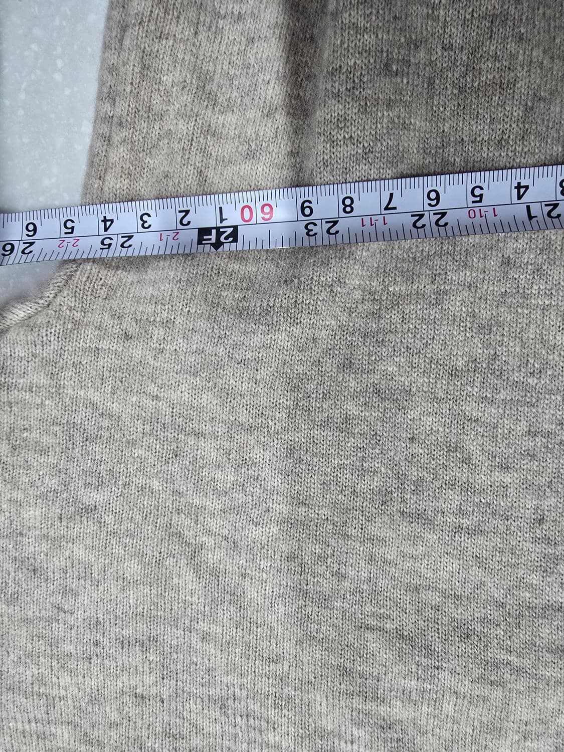 BLOOM 목폴라 반팔 니트 원피스 베이지 상품이미지8