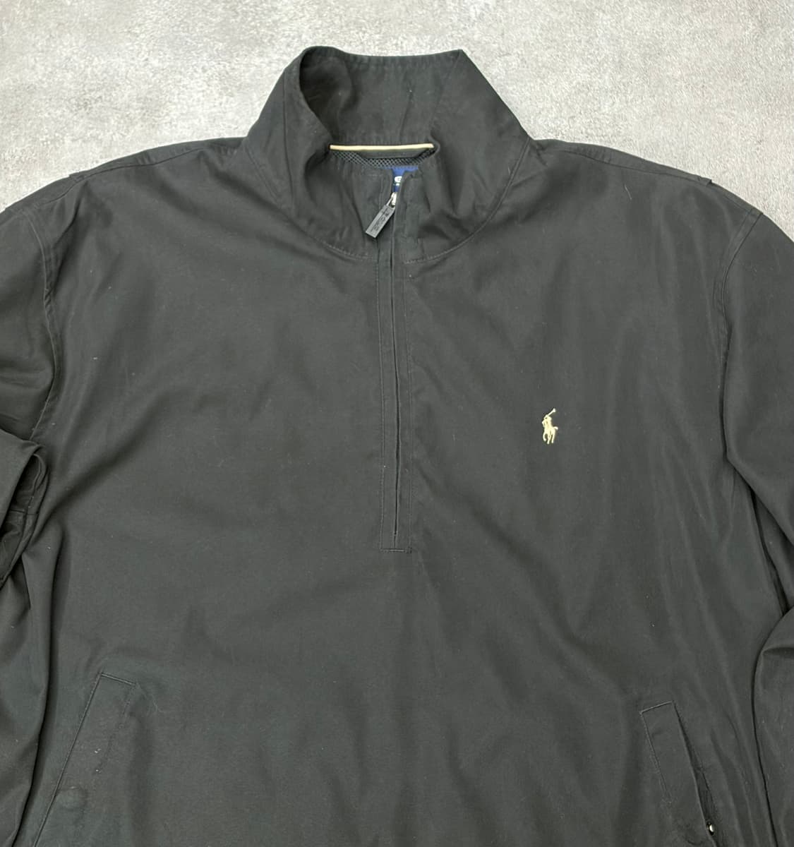 폴로 랄프로렌 블랙 하프집업 바람막이 상품이미지2