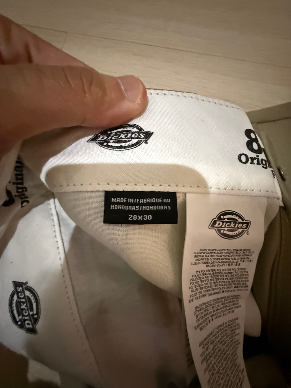 디키즈874 오리지날핏 카키 28x30 상품이미지3