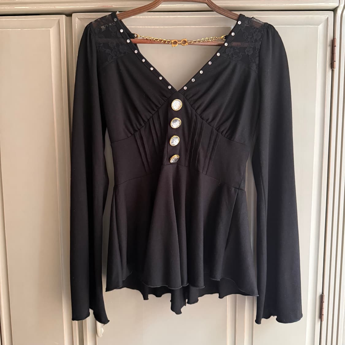 d.i.a 블랙 탑 상품이미지1