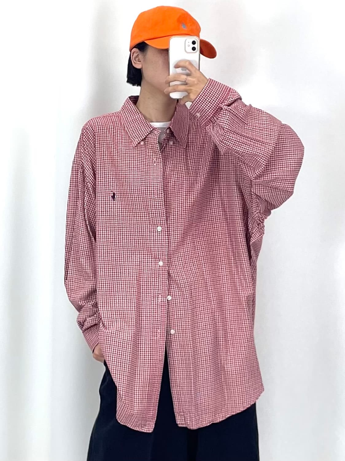 [5XL]POLO 레드체크 긴팔 셔츠 상품이미지1