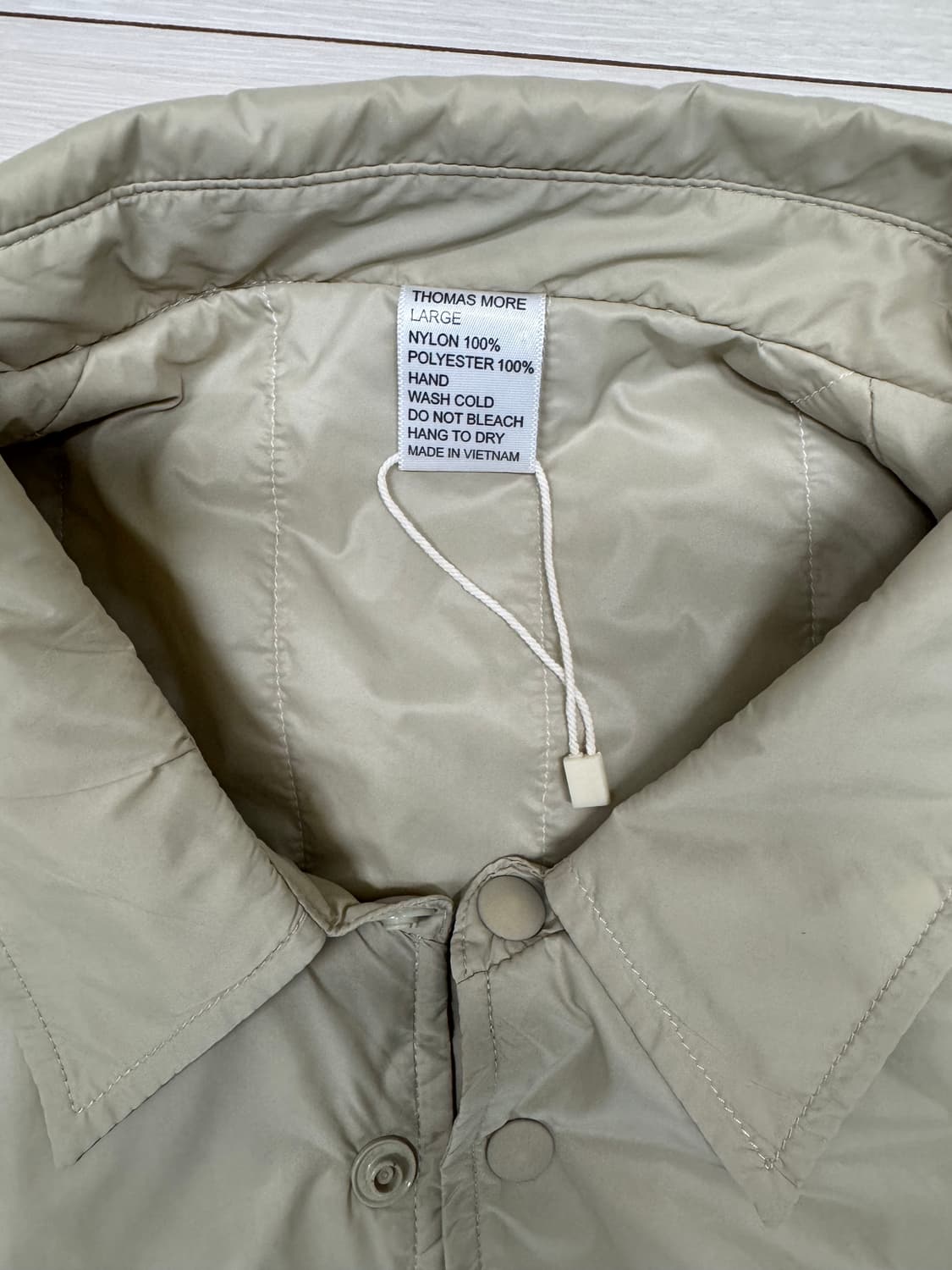 토마스모어 패딩 셔츠 상품이미지3