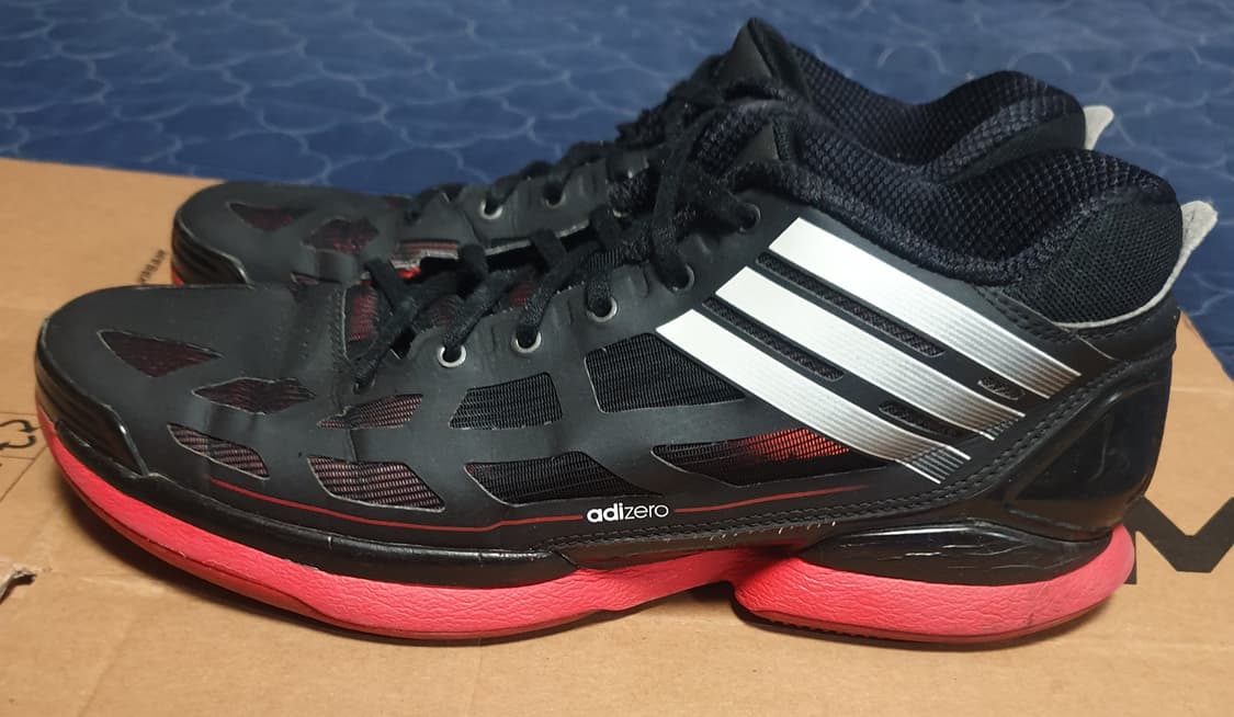 아디다스 제로 크레이지 라이트 로우 경량 농구화  검빨 (280) 상품이미지2