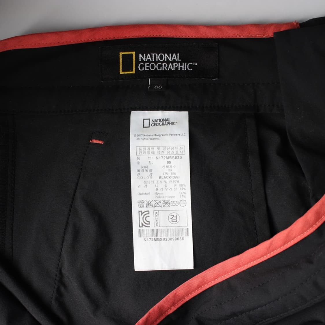 내셔널지오그래픽 로고 보드숏 반바지 86 상품이미지5