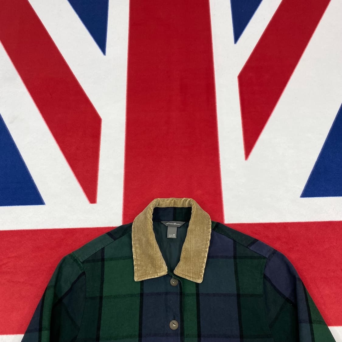 에디바우어 체크자켓 여성 M  상품이미지3