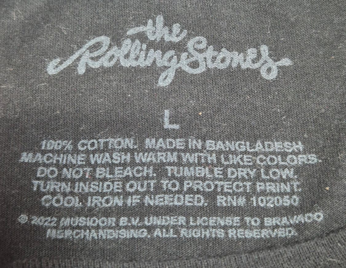 [L]롤링스톤 오피셜 티셔츠-607 상품이미지4