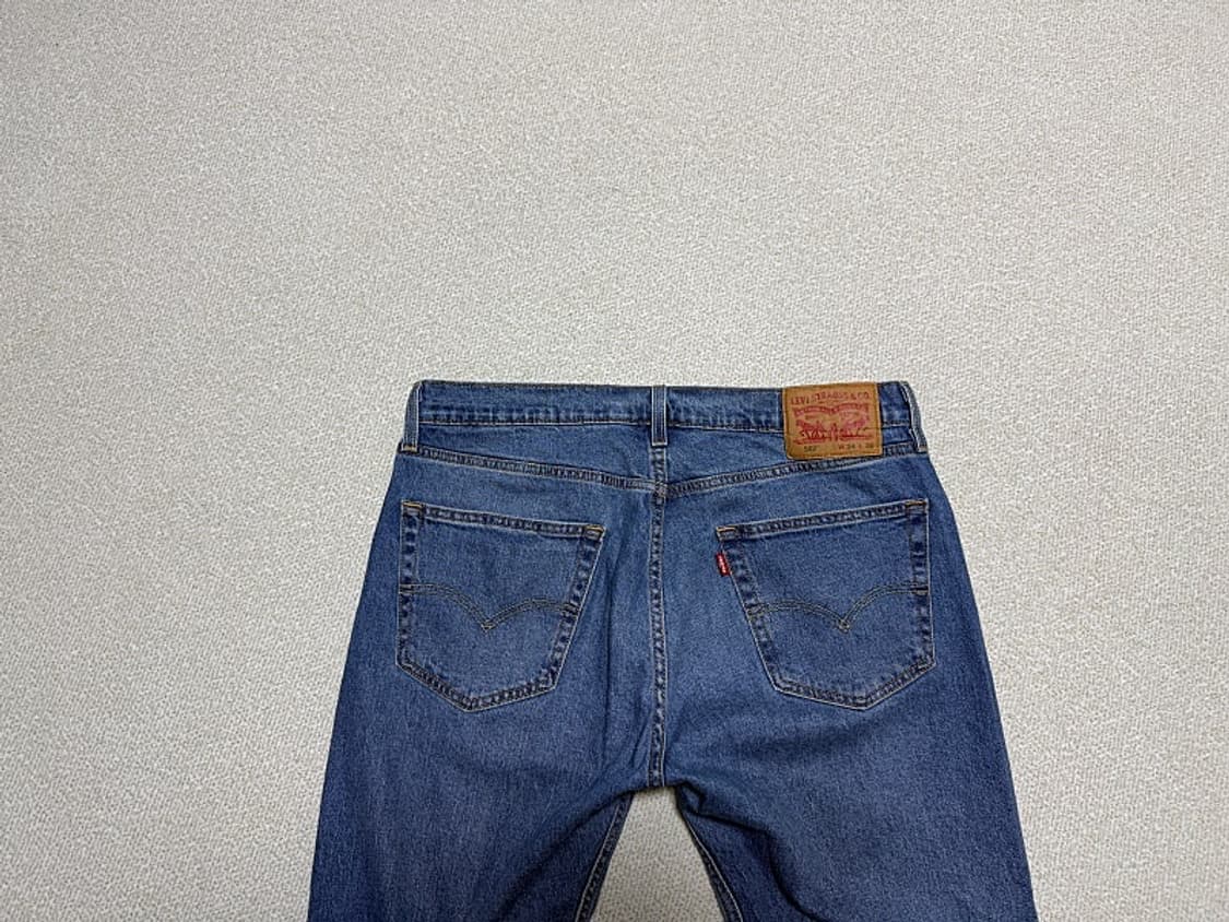 리바이스 502 청바지 남성용 34인치 상품이미지4