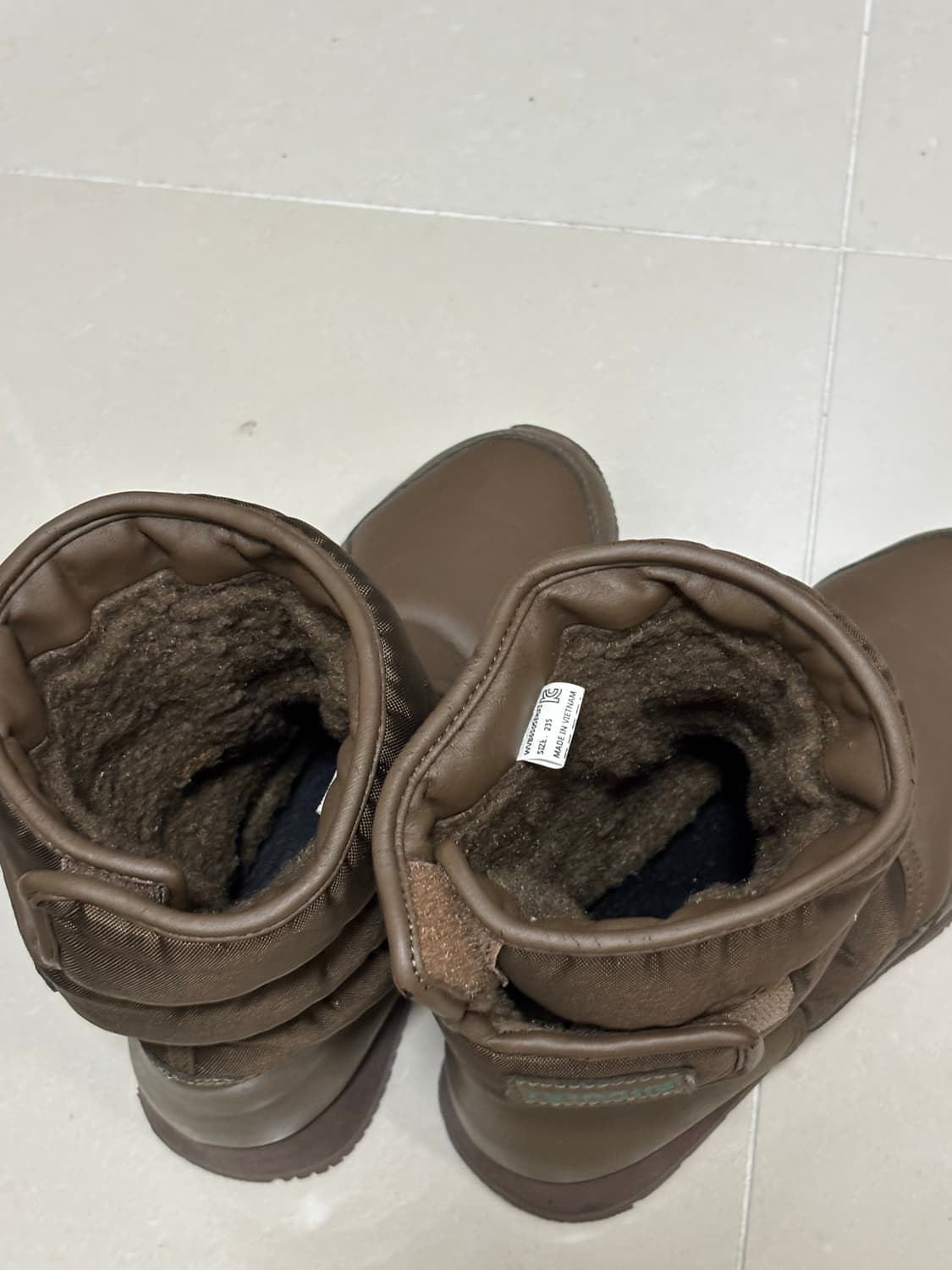 레노마 방한 털 부츠 235 상품이미지3