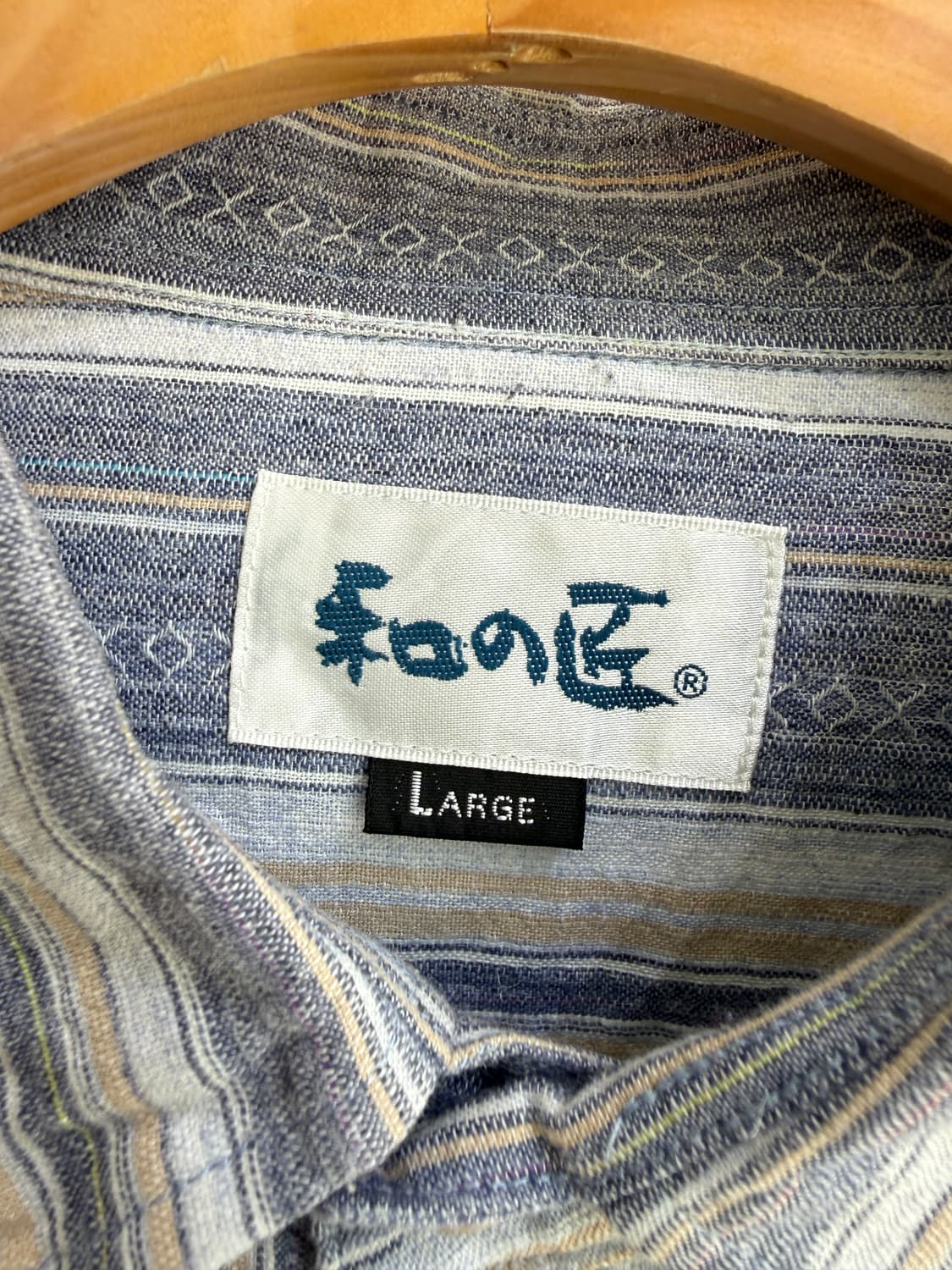 빈티지 스트라이프 반팔 셔츠  상품이미지5