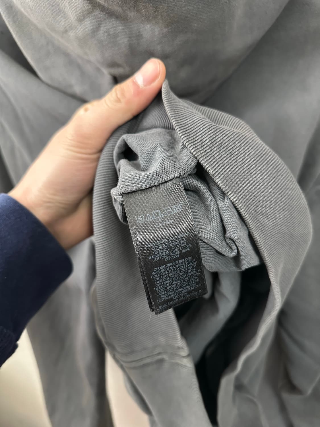 이지 YZY 후드집업 L(95-105)정품 상품이미지7