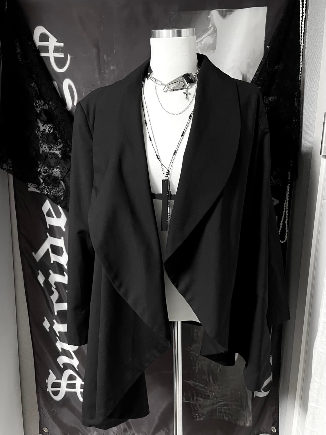 Jpn 빈티지 드레이프 블레이저 자켓 헬무트랭앤드뮐미스터준야요지st 상품이미지1