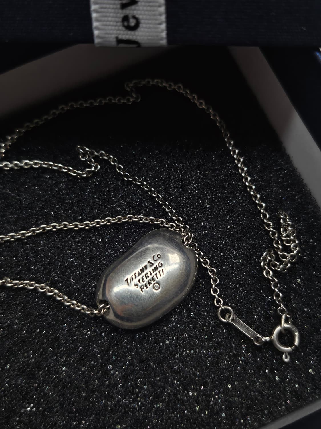 정품) 티파니앤코 라지 빈 목걸이 상품이미지3