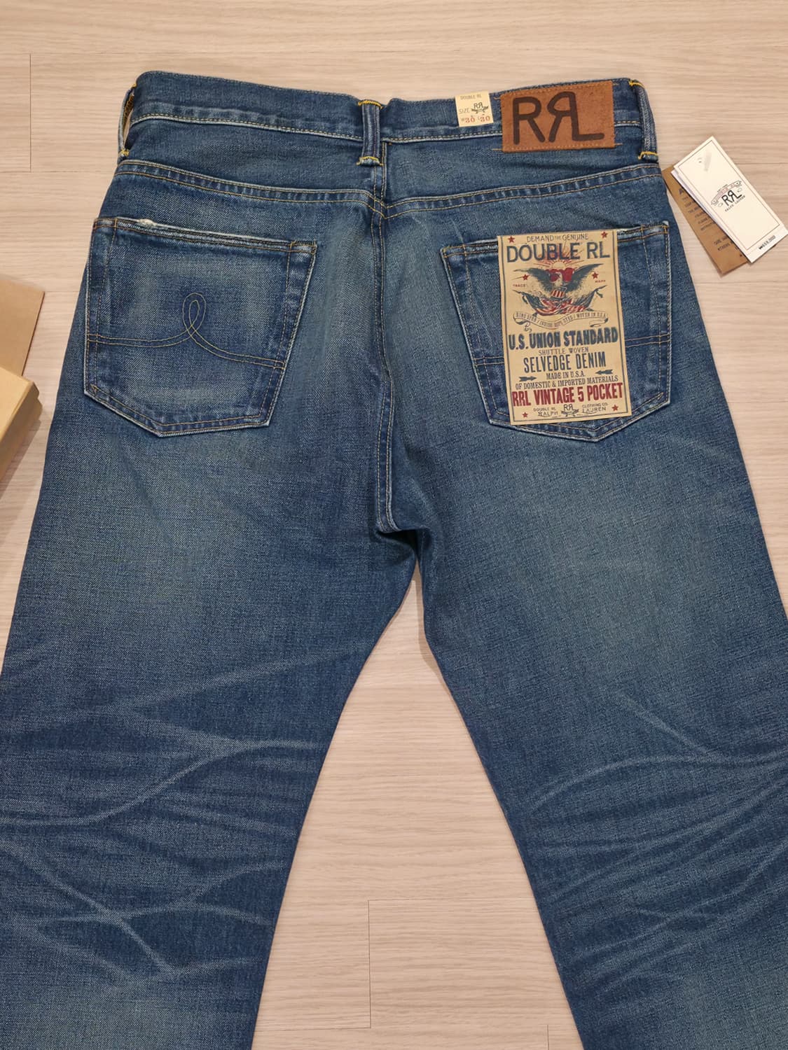 [새상품] RRL 더블알엘 빈티지5포켓 그랜드폴스 30x30 상품이미지3