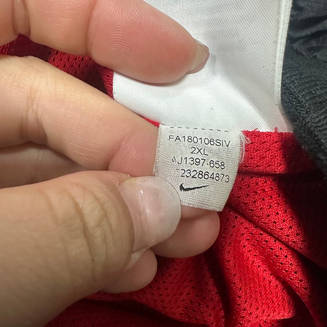 ✨ (바배) 나이키 배색 빅스우시 바람막이 상품이미지5