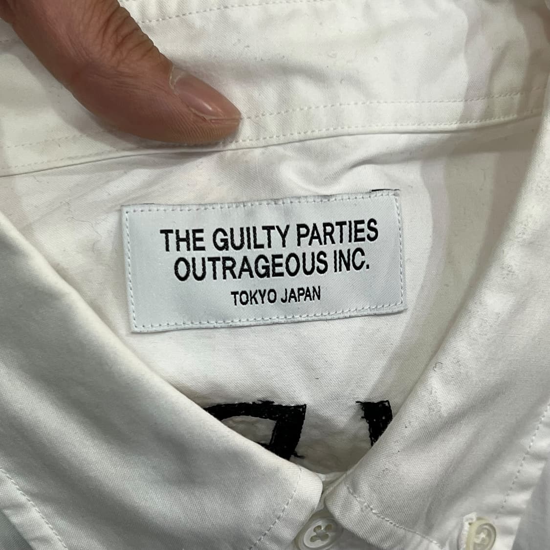  와코마리아 프린팅 셔츠 y14365 상품이미지7