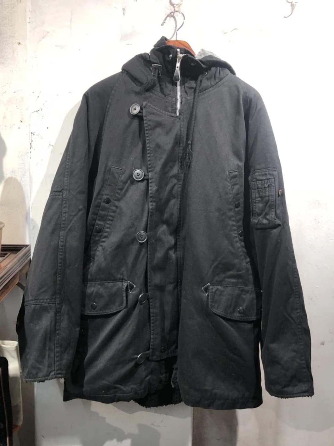 Alpha Industries Inc. black field parka 상품이미지1