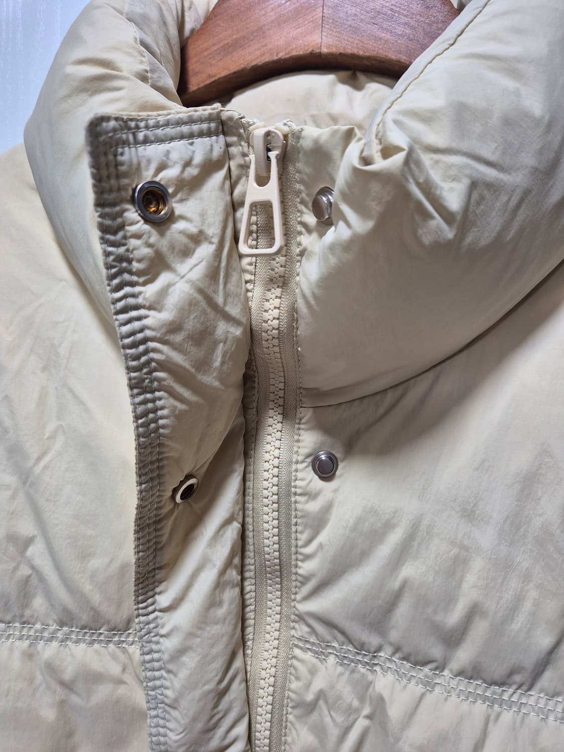 버터 베이지칼라 숏패딩 상품이미지5