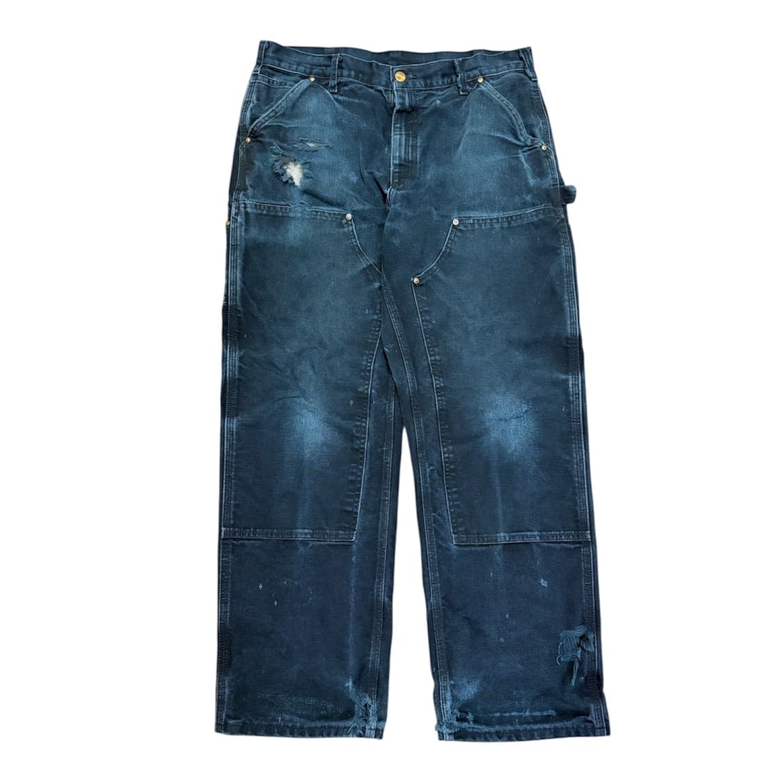 칼하트 b01 더블니 usa 블랙 faded 상품이미지1