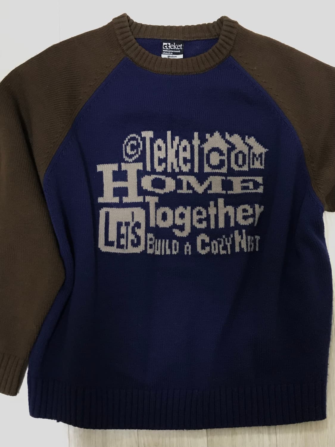 Teket together sweater 상품이미지2