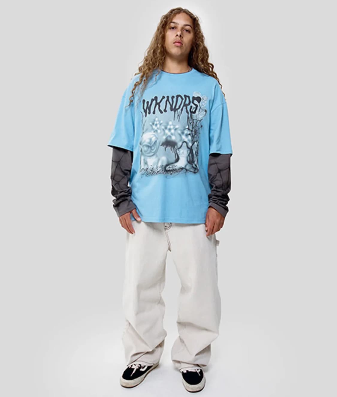 XL 위캔더스 draggy work pants 드래기 워크 팬츠 아이보리 상품이미지6