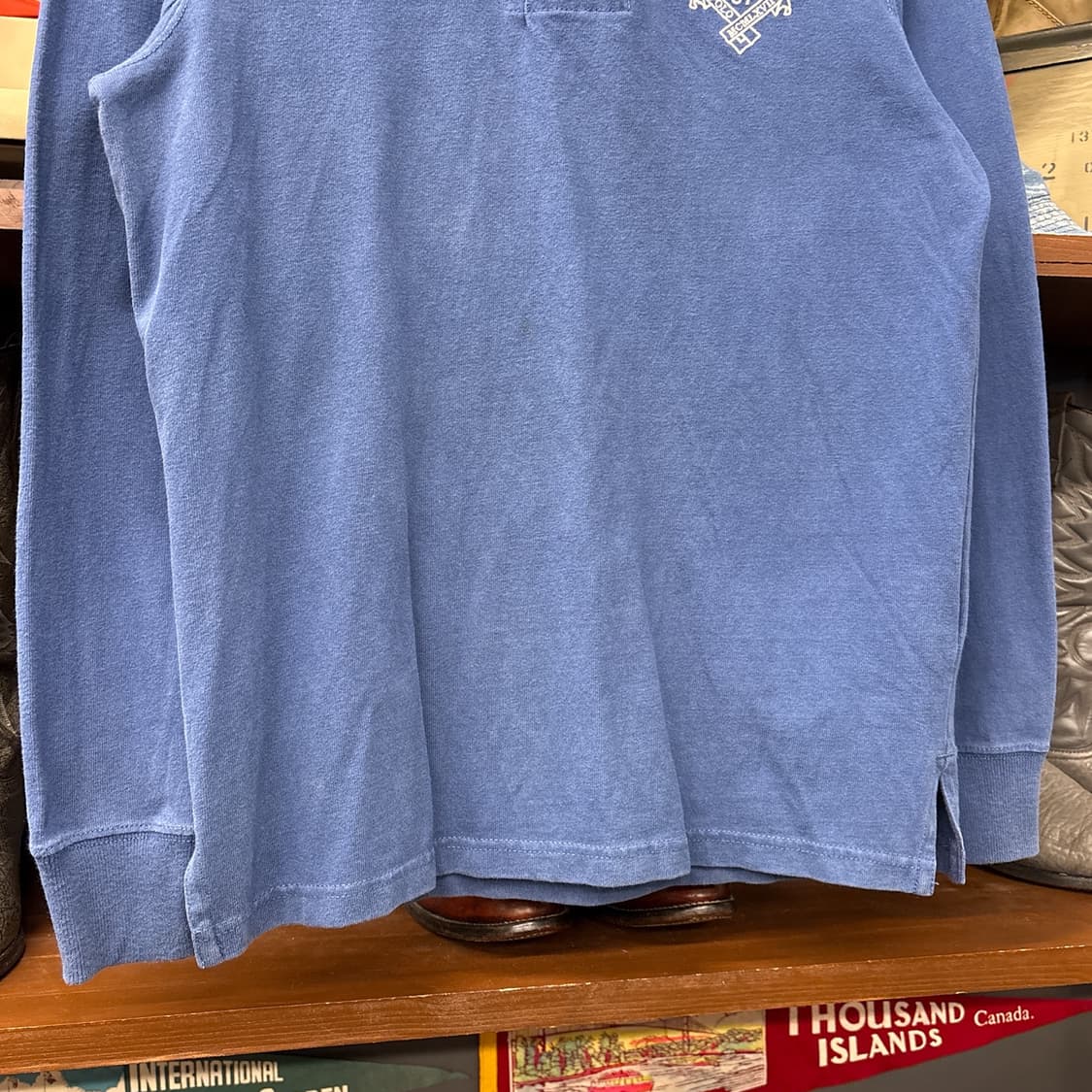 90s 폴로 랄프로렌 67 헤리티지 헌팅클럽 럭비셔츠 N927 상품이미지4