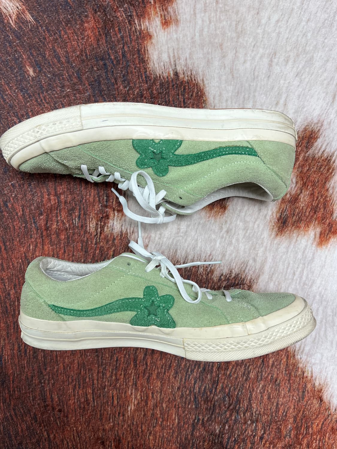 [285] 컨버스 X 골프 르 플레르 원스타 로우 제이드 라임 상품이미지3