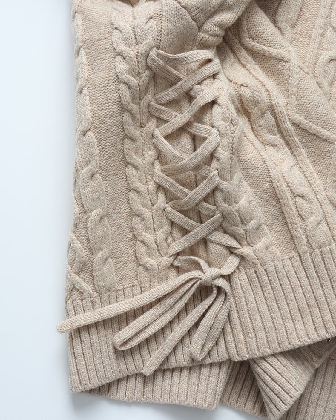 HYSTERIC GLAMOUR Stud Cable Cardigan 상품이미지8